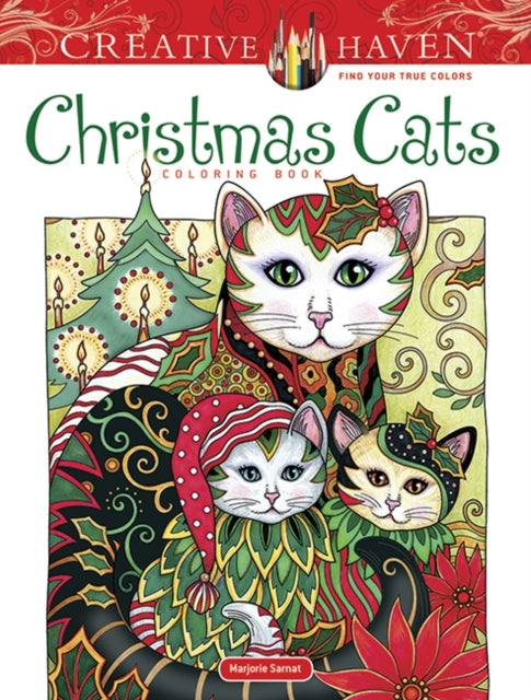 Binding: Paperback
Description: Select Guide Rating
Title: Creative Haven Christmas Cats Coloring Book
Author(s): Sarnat Marjorie
Publisher: Dover Publications Inc.
