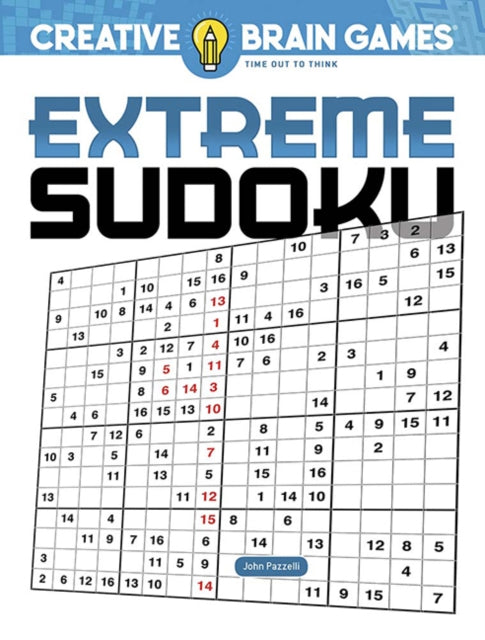 Binding: Paperback
Description: Select Guide Rating
Title: Creative Brain Games Extreme Sudoku
Author(s): Pazzelli John
Publisher: Dover Publications Inc.