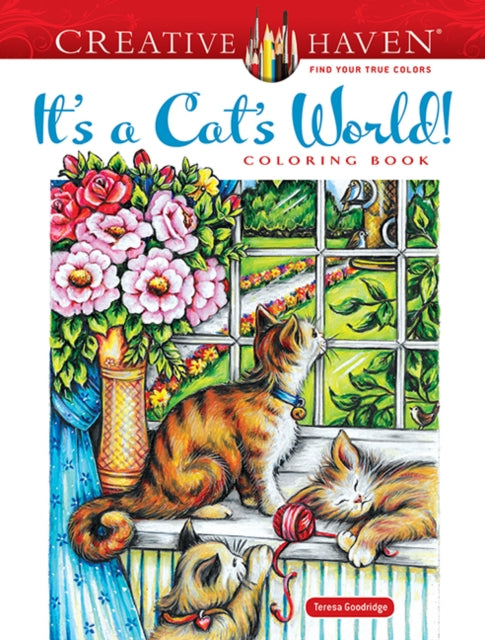 Binding: Paperback
Description: Select Guide Rating
Title: Creative Haven It's A Cat's World! Coloring Book
Author(s): Teresa Goodridge
Publisher: Dover Publications Inc.