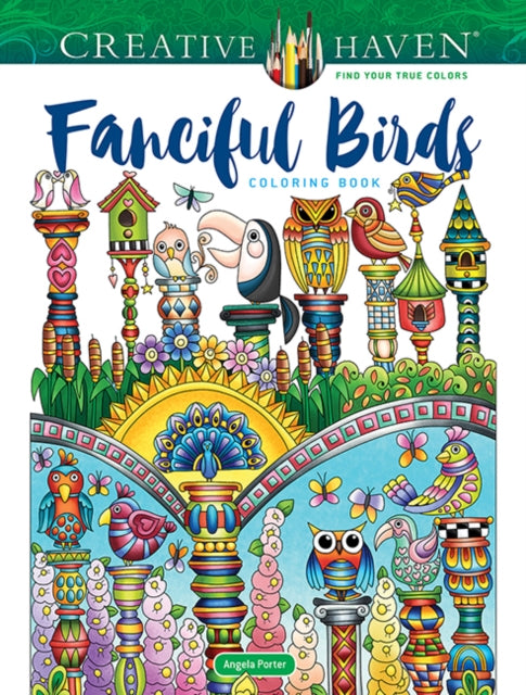 Binding: Paperback
Description: Select Guide Rating
Title: Creative Haven Fanciful Birds Coloring Book
Author(s): Porter Angela
Publisher: Dover Publications Inc.