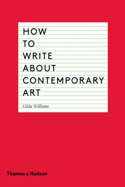 Binding: Paperback
Description: The essential handbook for students arts professionals and other aspiring writers on contemporary art.