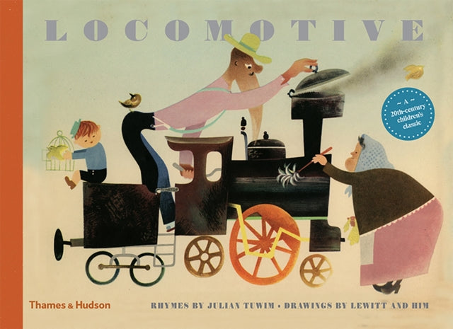 Binding: Hardcover
Description: Tuwim's rhythmic poem Locomotive invites us aboard an old steam train as it chuffs and puffs out of the station. As it races along rattling and clattering past bridges and valleys we look inside some of the train's many carriages.