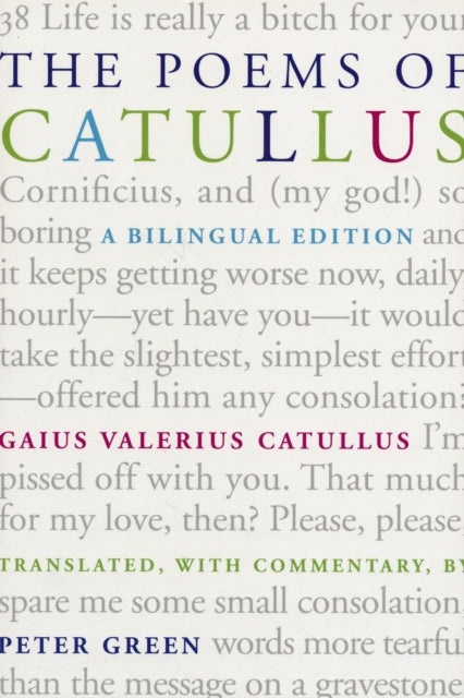 Binding: Paperback
Description: Catullus poetry is by turns ribald lyric romantic satirical; it offers us vivid pictures of the poet's friends enemies and lovers. This work is a bilingual translation of Catullus poems.