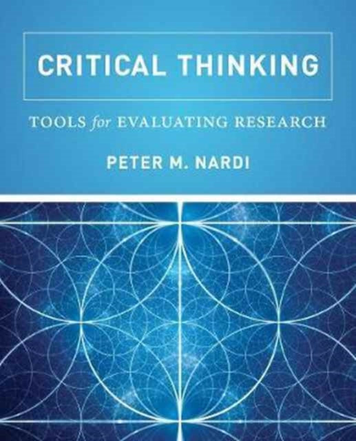 Binding: Paperback
Description: Critical Thinking: Tools for Evaluating Research prepares students for interpreting information in a critical and thoughtful way so they can develop sophisticated levels of analyses crucial for understanding our increasingly complex and multi - mediated world. Peter M.