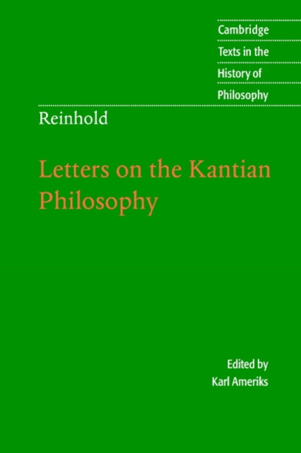 Binding: Paperback
Description: Reinhold's Letters on the Kantian Philosophy is arguably the most influential book ever written concerning Kant. This volume presents the first English translation of the work together with an introduction that sets it in its philosophical and historical contexts.
