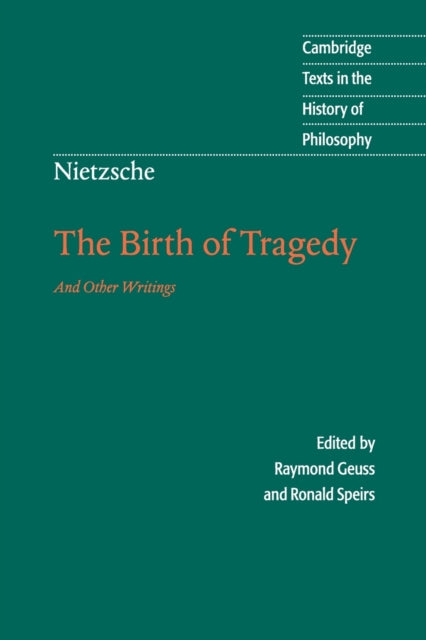 Binding: Paperback
Description: The Birth of Tragedy is one of the seminal philosophical works of the modern period.