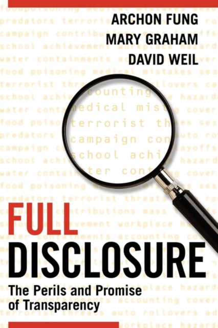 Binding: Paperback
Description: Public disclosure strategies aimed at reducing risks and improving goods and services are frequently ineffective or counterproductive.