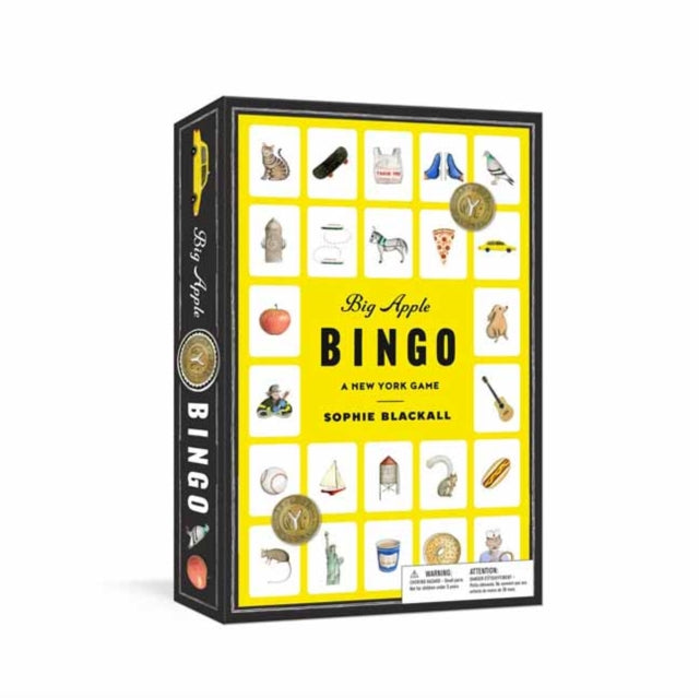 Binding: Specialty Items
Description: A New York City - themed bingo game that features 50 quintessentially New York characters and objects painted by two - time Caldecott winner and bestselling author Sophie Blackall.