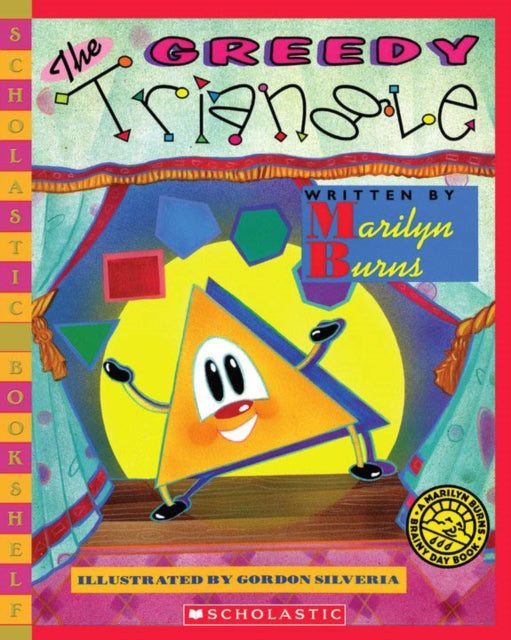 Binding: Paperback
Description: Bored and dissatisfied with his life a triangle visits a local shapeshifter to add another angle to his shape. Poof! He becomes a quadrilateral. But then he gets greedy and keeps adding angles until he's completely transformed.