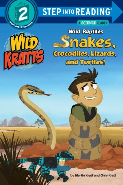 Binding: Paperback
Description: A Step 2 Step into Reading Science Reader about reptiles. PBS's successful animated show Wild Kratts follows the adventures of zoologists Chris and Martin Kratt as they travel to animal habitats around the globe.