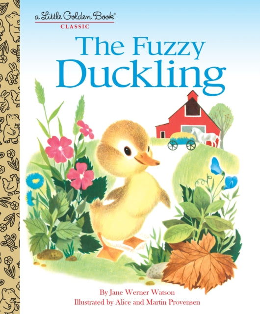 Binding: Hardcover
Description: In one of the most beloved Little Golden Books of all time Fuzzy Duckling learns to count and explores a busy farm! A perfect gift for your Easter baskets. Early one morning a small fuzzy duckling goes for a walk around the farm.