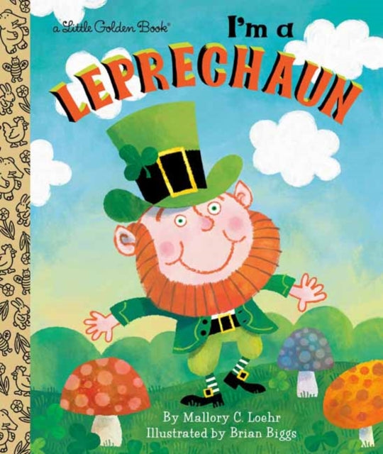 Binding: Hardcover
Description: A magical Little Golden Book perfect for St. Patrick's Day from the author of I M A Unicorn and I M A Narwhal. I'm a leprechaun. Green suit red hair pointy ears beard - - that's me! So begins this adorable Little Golden Book that introduces the magical mischievous leprechaun.