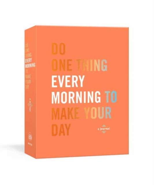 Binding: Notebooks, Journals, And Diaries
Description: 365 quotes and prompts to help you put your best foot forward at the start of every single day - - part of the bestselling Do One Thing Every Day journal series.