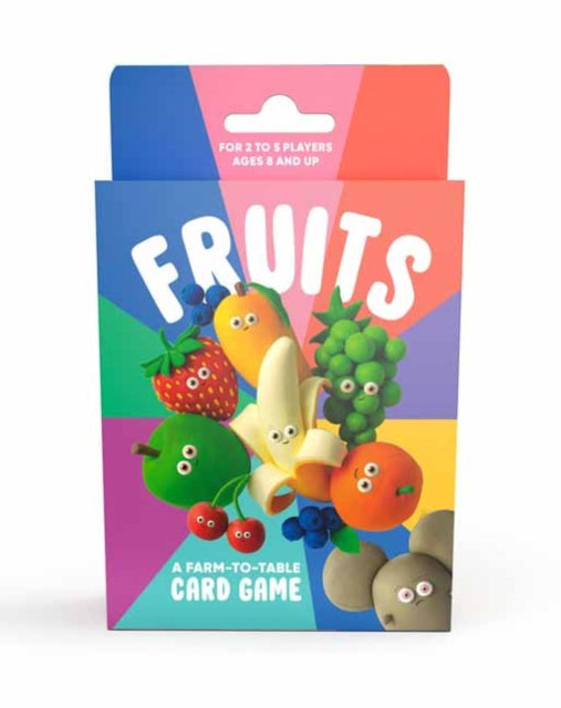 Binding: Specialty Items
Description: A collaboration from Punderdome cocreator Jo Firestone and former Tonight Show games producer Josh Knapp Fruits is a fast - paced card game that provides two to five players with bunches of fun! Fruits is no ordinary card game.