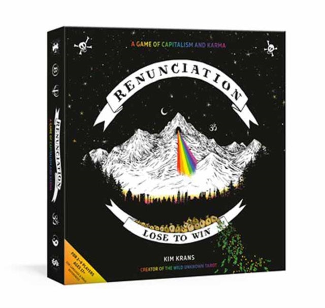 Binding: Specialty Items
Description: Looking for the spiritual journey of a lifetime? Hold onto your butts travelers. The race to enlightenment begins. From the visionary artist behind The Wild Unknown Tarot comes a board game that requires the winner to lose it all.