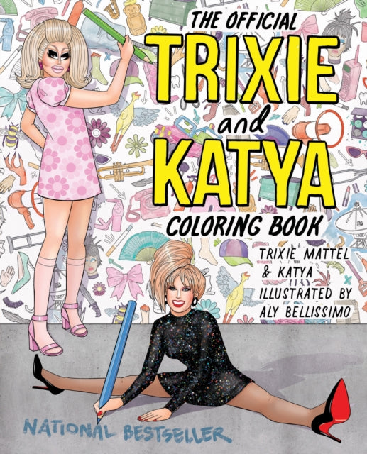Binding: Paperback
Description: The Trixie and Katya Coloring Book will feature 44 fierce fun - to - colour illustrations of beloved drag Queens Trixie Mattel and Katya Zamolodchikova.