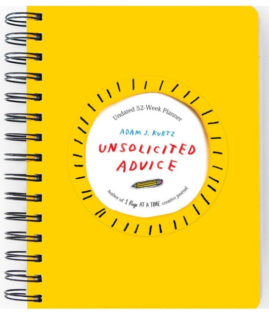 Binding: Educational And Professional
Description: Select Guide Rating
Title: Unsolicited Advice Planner Undated 52 - Week Planner
Author(s): Kurtz Adam J. (Adam J.