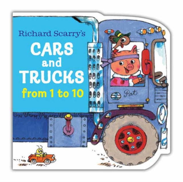 Binding: Special Bindings
Description: Come and count the cars and trucks in this Busytown board book inspired by Richard Scarry's bestselling storybooks! Learn about numbers in this playful Busytown board book with sturdy pages and colorful cars and trucks.