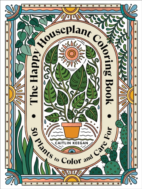 Binding: Paperback
Description: This immersive coloring book features intricate illustrations of 50 popular houseplants in gorgeous home settings plus a sprinkling of plant care tips for houseplant lovers. The Happy Houseplant Coloring Book is artist Caitlin Keegan's deep dive into the wild world of houseplants.