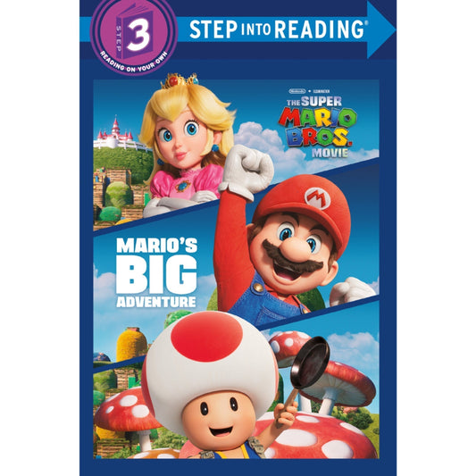 The Super Mario Bros. Movie: Mario's Big Adventure - Step Into Reading (Step 3) Book