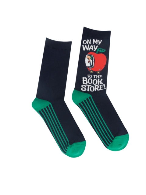 Binding: General Merchandise
Title: Richard Scarry: On My Way To The Bookstore Socks - Large
Author(s): Out Of Print
Publisher: Out Of Print
Barcode: 9780593776537
Language: English
Publication Date: 9/5/2023