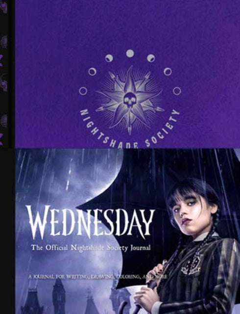 Gift Potter - Wednesday: The Official Nightshade Society Journal A Journal For Writing Drawing Coloring And More - Hardcover