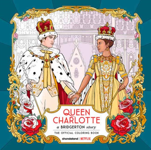 Netflix - Queen Charlotte A Bridgerton Story The Official Coloring Book - Paperback