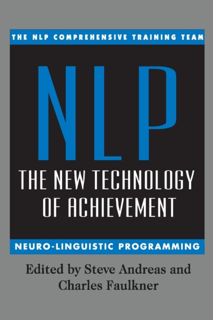 Binding: Paperback
Description: NLP has already helped millions of people overcome fears increase confidence enrich relationships and achieve greater sucess. Now the NLP Comprehensive Training Team has written a book that reveals how to use this breakthrough technology to achieve whatever you want.