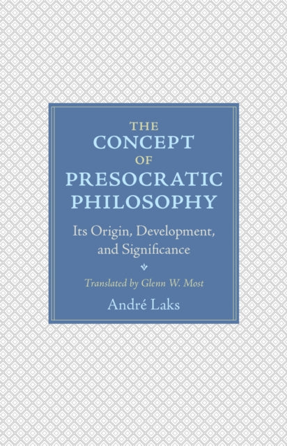 Binding: Hardcover
Description: When we talk about Presocratic philosophy we are speaking about the origins of Greek philosophy and Western rationality itself.