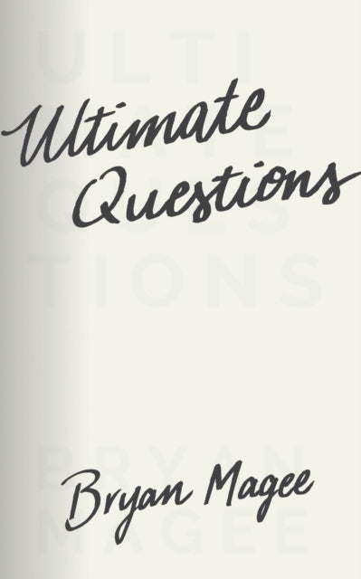 Binding: Paperback
Description: How to live meaningfully in the face of the unknowable We human beings had no say in existing we just opened our eyes and found ourselves here. We have a fundamental need to understand who we are and the world we live in. Reason takes us a long way but mystery remains.