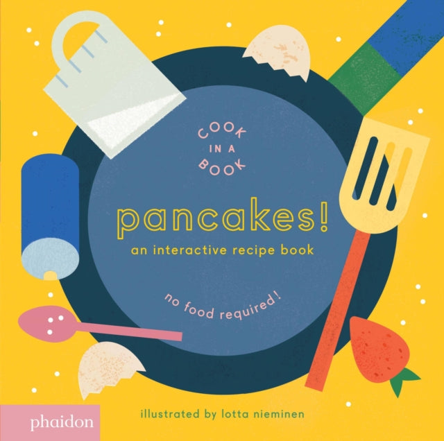 Binding: Special Bindings
Description: Cook pancakes from scratch inside this interactive recipe book readers whisk the eggs flip the pancakes and more! Step one: mix together the flour sugar salt and baking powder. Step two: whisk the eggs milk and butter.