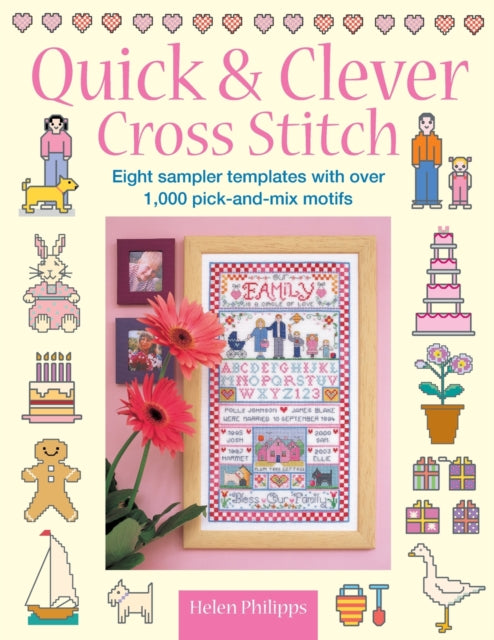 Binding: Paperback
Description: Helps you to create samplers that reflect the people places hobbies celebrations and memories. This title includes chapters that feature over 1,000 motifs and eight easy - to - use grids into which the motifs are combined to build the sampler.