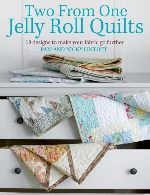 Binding: Paperback
Description: The basis of all the quilts in this book is just half a Jelly Roll. Each Jelly Roll makes two different quilt designs each made from twenty strips from the Jelly Roll. Readers will be delighted to find they get two quilts for the price of one.