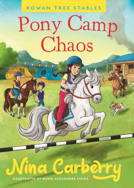 Binding: Hardcover
Description: Grandad is running a summer pony camp at the stables for the first time and Grace and Aaron are helping out. The pony club games soon get quite competitive and siblings Leah and Ryan can t stop causing trouble for each other and the stables.