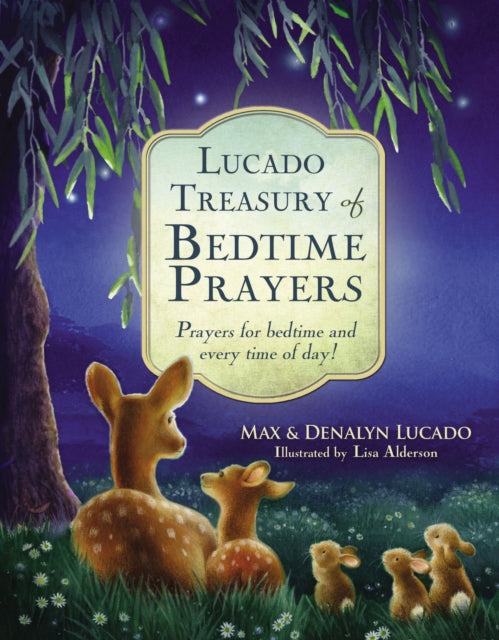 Binding: Hardcover
Description: This collection of classic prayers and poems as well as brand - new prayers by Max and Denalyn Lucado is the perfect addition to any bedtime or evening routine. Make prayer a daily part of your children's lives with this charming and sweet nighttime treasury.