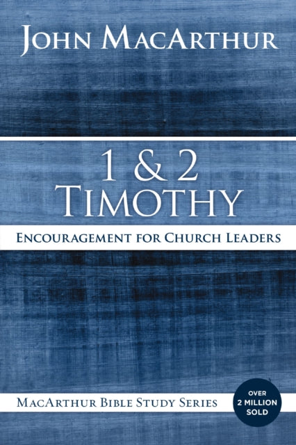 Binding: Paperback
Description: Pastor John Mac Arthur will take you through the two short letters to Timothy passage by passage so that you can better understand Paul's instructions to church leaders and the cultural context that makes these letters so relevant today.