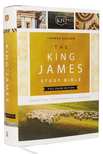 Binding: Hardcover
Description: The full text of the classic King James Version with robust study notes vibrant full - color images and dozens of study resources to help you grow deeper in your faith. Published in large easy - to - read print type.