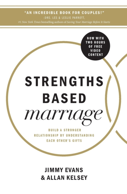 Binding: Paperback
Description: Marriage expert Jimmy Evans and strengths expert Allan Kelsey show readers how to have a happier stronger marriage by applying the concepts from the popular Strengths Finder assessment to their relationship.