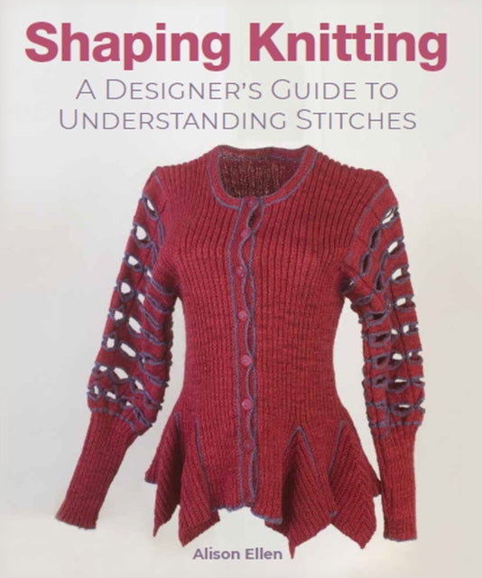 Binding: Hardcover
Description: Shaping Knitting delves into stitch structure and how different stitches work together to alter not just the thickness of the knitting but also its shaping and how this can be harnessed when making both fabric and garments.
