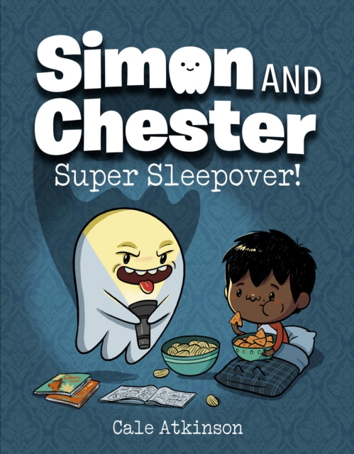Binding: Paperback
Description: Welcome to the world of Simon and Chester ghost and boy duo extraordinaire. They like to kick butt and take names. They don't like chores. They are best friends. And they are about to hit Chester's VERY First Sleepover. (Oh and eat some snacks probably.