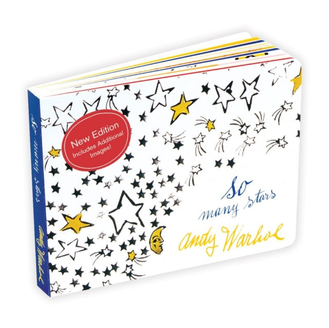 Binding: Special Bindings
Description: Revised edition with 4 additional never before seen pages!
Title: Andy Warhol So Many Stars Board Book
Brand: Galison
Barcode: 9780735341982
Pages: 20 Pages
Publication Date: 8/12/2014
Category: Picture Books