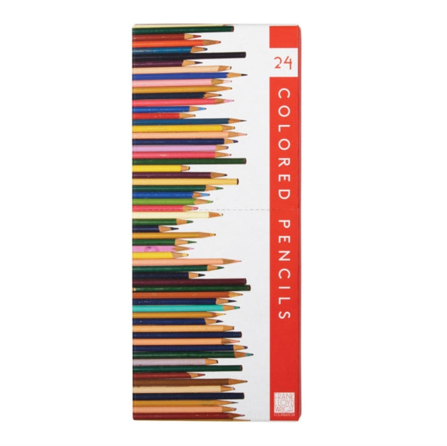 Binding: Creative Materials
Description: This Frank Lloyd Wright Colored Pencil Set from Galison includes 24 artist - quality pre - sharpened pencils in shades inspired by Wright's own favoured pallete. The sturdy box features a photo of the pencils left on the famous architect's desk the day he passed away.