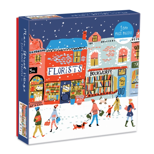Binding: Toys & Hobbies
Description: Share in the joy of the holidays with the Main Street Village Square Boxed 1000 Piece Puzzle from Galison. Piece together to reveal the scene of villagers shopping and getting ready for their holiday celebrations image by Louise Cunningham - Box: 8 x 8 x 2.