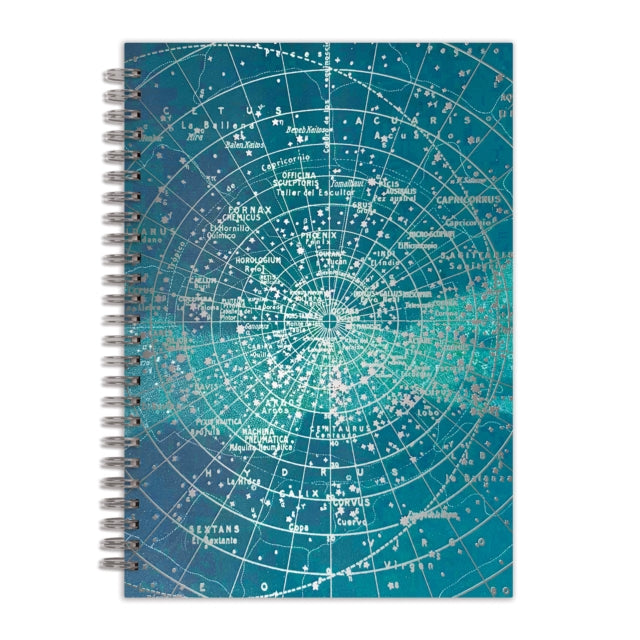 Binding: Notebooks, Journals, And Diaries
Description: The Constellation Grid 7 x 10" Wire - O Journal from Galison is the perfect companion notebook with lined pages and a large functional spiral binding. Size: A 5 6 x 8.