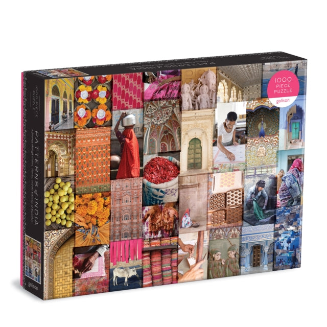 Binding: Toys & Hobbies
Title: Patterns Of India: A Journey Through Colors Textiles And The Vibrancy Of Rajasthan 1000 Piece Puzzle
Author(s): Galison
Publisher: Galison
Barcode: 9780735368569
Publication Date: 10/19/2021
Category: Stationery Items