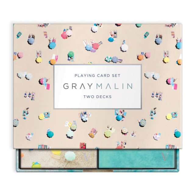 Binding: Toys & Hobbies
Title: Gray Malin The Beach Playing Card Set
Author(s): Galison
Publisher: Galison
Barcode: 9780735368934
Publication Date: 4/6/2021
Category: Stationery Items