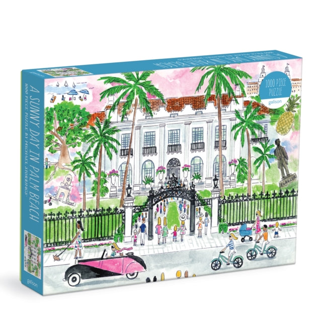 Binding: Toys & Hobbies
Description: Award - winning designer illustrator and creative director Michael Storrings highlights a perfect day in Palm Beach featuring the Flagler Museum in Michael Storrings A Sunny Day in Palm Beach 1000 Piece Puzzle.