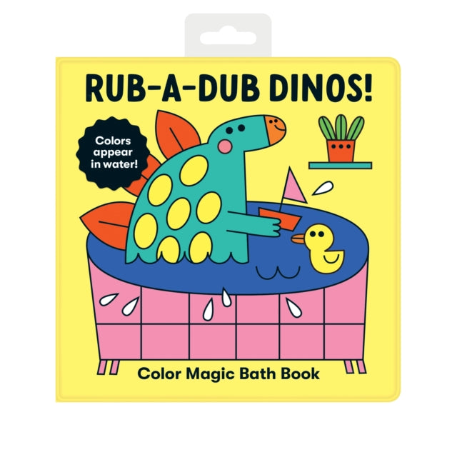Binding: Children's Books
Description: Children will be amazed with Mudpuppy's Rub - a - Dub Dinos! Color Magic Bath Book as bright and bold colors will magically appear with water! Your favorite dinosaurs come to life at bath time in this entertaining bath book.