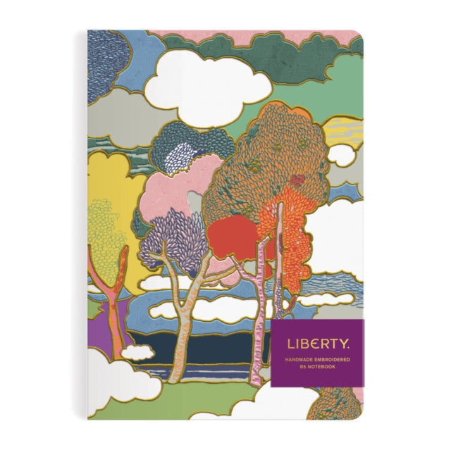 Binding: Notebooks, Journals, And Diaries
Description: Liberty London is known for its floral and graphic prints and the offering of innovative and eclectic designs. The Liberty Prospect Road B 5 Handmade Embroidered Journal from Galison features Liberty's famous Prospect Road pattern.