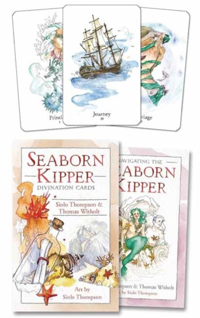 Binding: Kit
Description: From bestselling artist Siolo Thompson comes a fortune - telling deck like no other.
Title: Seaborn Kipper Divination Cards
Author(s): Witholt Thomas
Publisher: Llewellyn Publications U. S.